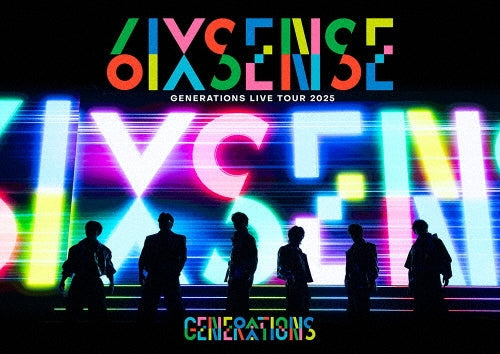 Generations From Exile Tribe - Generations Live Tour 2025 "6Ix Sense" - Japan DVD