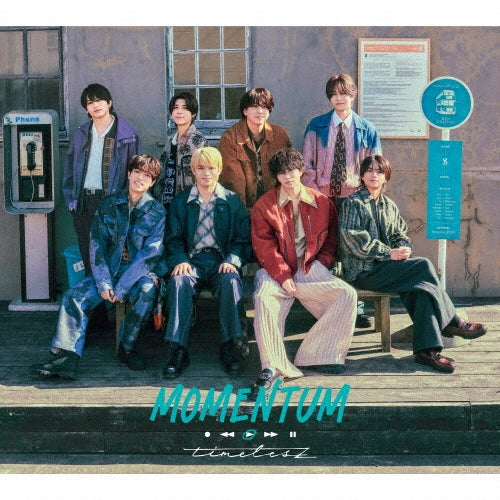 Timelesz - MOMENTUM - Japan Type-B CD+DVD+Photo Book B+Merchandise Limited Edition