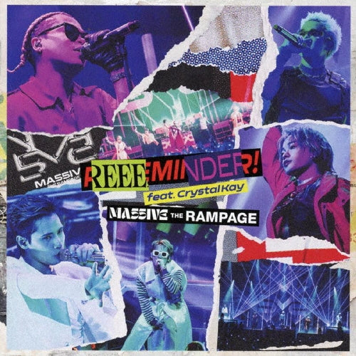 MA55IVE THE RAMPAGE - Reeeminder! Feat. Crystal Kay Type-B - Japan CD+Blu-ray Disc