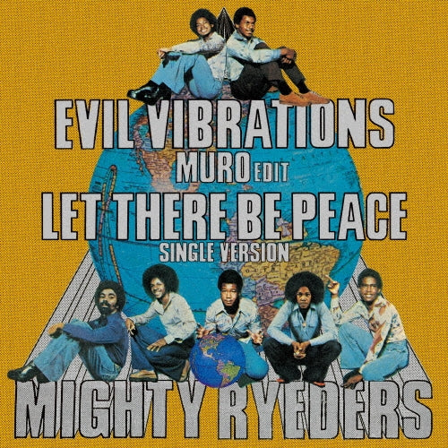 Mighty Ryeders - Let There Be Peace (Single Version) / Evil Vibrations (Muro Edit)  - Japan Color Vinyl 7 inch Single Record Limited Edition