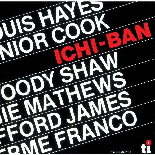 Hayes,louis / Cook,junior - Ichi-ban - Japan CD