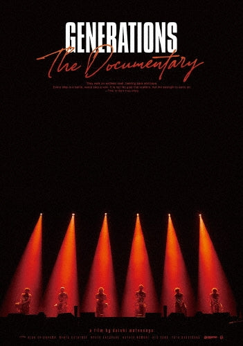 Generations From Exile Tribe - Generations:The Documentary - Japan DVD + Pamphlet Limited Edition