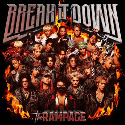 The Rampage From Exile Tribe - BREAK IT DOWN - Japan CD+Blu-ray Disc