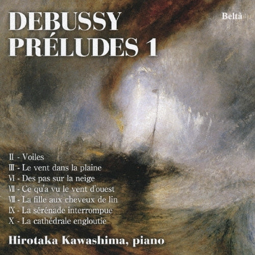 Hirotaka Kawashima - Debussy's Préludes, Book 1 - Japan CD