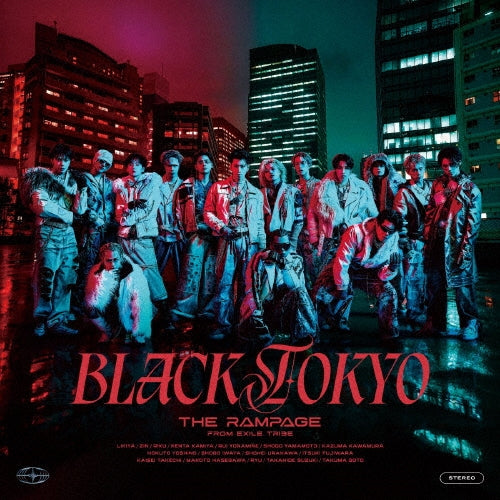 The Rampage From Exile Tribe - BLACK TOKYO - Japan CD + Blu-ray Disc