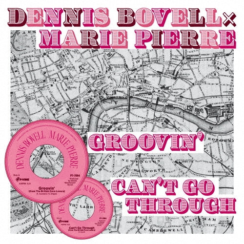 Dennis Bovell, Mari Pierre - Groovin` (From 'the British Core Lovers`) / Can't Go Through (From 'the British - Japan Vinyl 7inch Single Record Limited Edition
