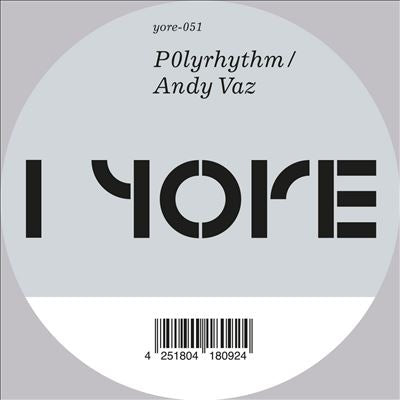 P0Lyrhythm 、 Andy Vaz - Android Dreams Ep - Import Vinyl 12inch Record