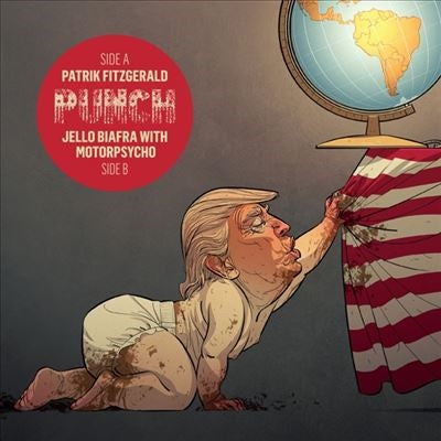 Patrik Fitzgerald 、 Jello Biafra 、 Motorpsycho - Punch - Import Vinyl 7inch Record