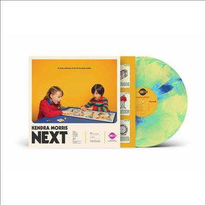 Kendra Morris - Next - Import Blue & Yellow Galaxy Swirl Vinyl LP Record Limited Edition