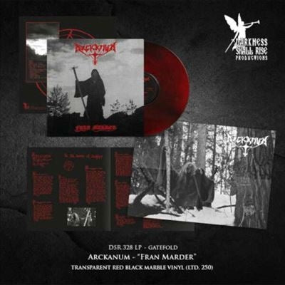 Arckanum - Fran Marder - Import Red/Black Marble Vinyl LP Record Limited Edition