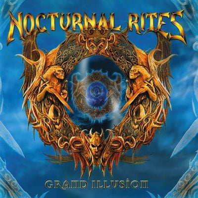 Nocturnal Rites - Grand Illusion - Import Blue Vinyl LP Record Limited Edition