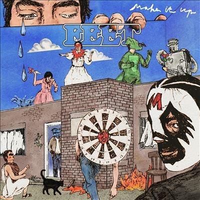 Feet - Make It Up - Import Transparent Blue Vinyl LP Record