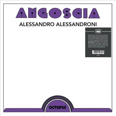 Alessandro Alessandroni - Angoscia - Import Vinyl LP Record Limited Edition