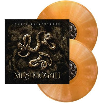Meshuggah - Catch Thirtythree: 20th Anniversary Edition - Import Gold, White Marble Vinyl 2 LP Record Limited Edition