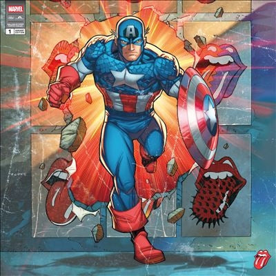 Rolling Stones - Foreign Tongues (+ Comic Book / Captain America) - Import Marvel Vinyl 2 LP Record Limited Edition