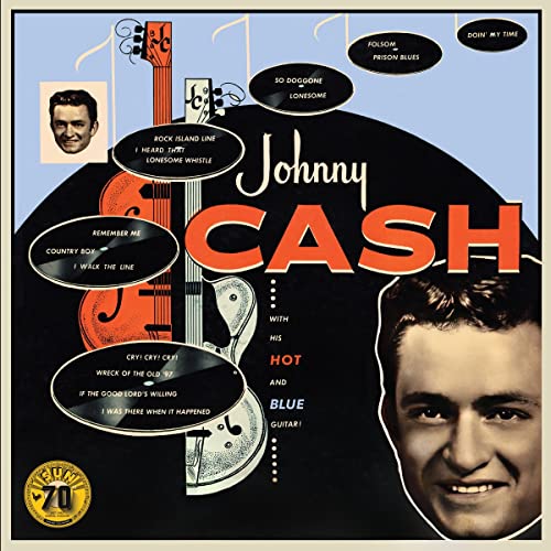 Johnny Cash - With His Hot And Blue Guitar (Sun Records 70th Anniversary) - Import LP Record