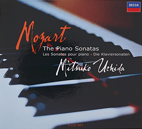 Mozart (1756-1791) - Comp.piano Sonatas: Uchida - Import 5 CD