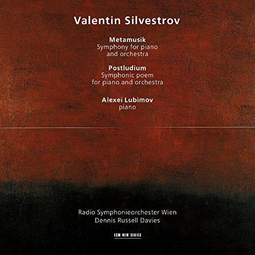 Silvestrov(1937-) - Metamusik, Postludium: Lubimov(P)d.r.davies / Vienna.rso - Import CD