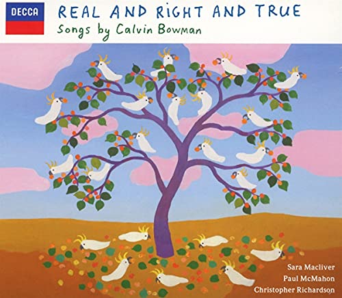 Bowman, Calvin (1972-) - Real & Right & True-songs: Macliver(S)Mcmahon(T)C.richardson(B-br)Munro C.bowman(P) - Import 2 CD