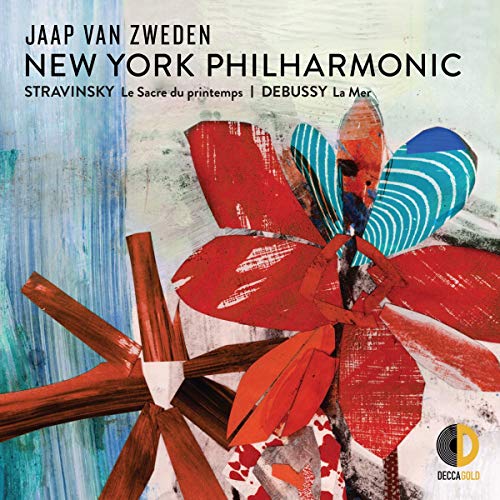 Stravinsky (1882-1971) - Stravinsky Le Sacre du Printemps, Debussy La Mer : Jaap van Zweden / New York Philharmonic - Import CD