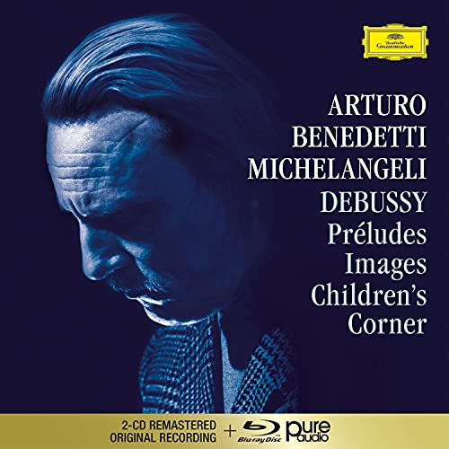 Debussy (1862-1918) - Preludes Book 1, 2, Images Book 1, 2 Children's Corner : Arturo Benedetti Michelangeli(P) - Import 2 CD + Blu-ray Audio