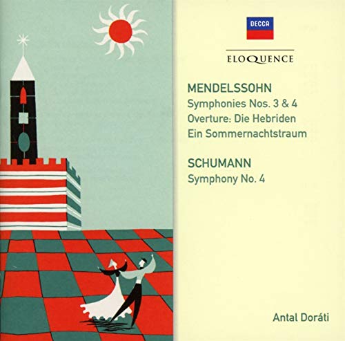 Mendelssohn (1809-1847) - Sym, 3, 4, Violin Concerto, Etc: Dorati / Minneapolis So Lso Vso Szeryng(Vn)+schumann: Sym, 4, - Import 2 CD