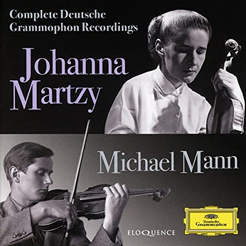 Martzy, Johanna / Mann, Michael - Complete Deutsche Grammophon Recordings - Import 2 CD
