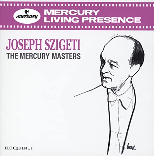 Joseph Szigeti - Joseph Szigeti: The Mercury Masters - Import 6 CD