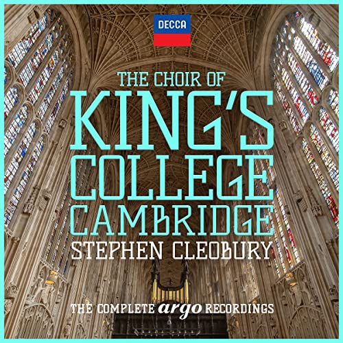 Kings College Choir Cambridge - Stephen Cleobury: Complete Argo Recordings - Import 20 CD