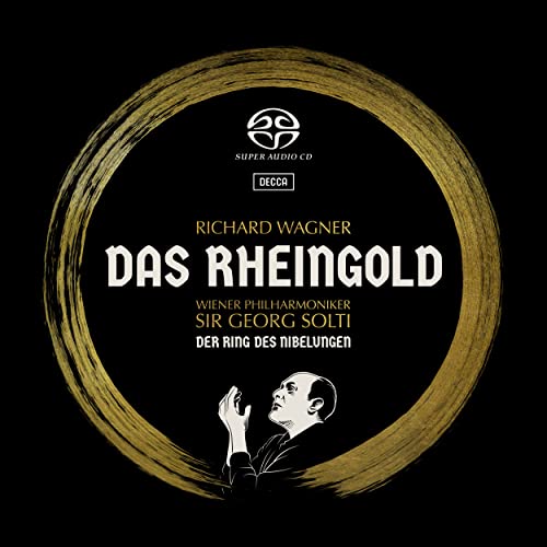 Wagner (1813-1883) - Das Rheingold : Georg Solti / Vienna Philharmonic, Flagstad, G.London, Svanholm, Neidlinger, etc (1958 Stereo)(2SACD) - Import 2 SACD Hybrid