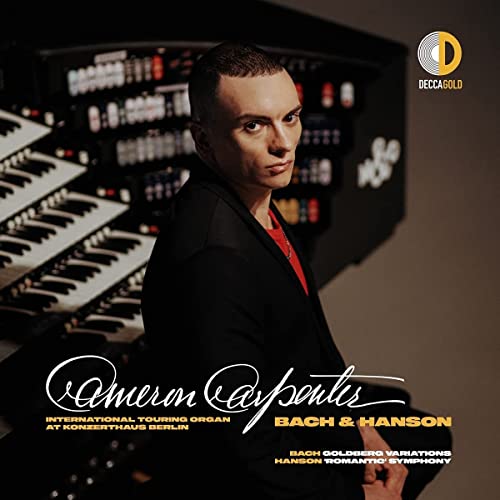 Bach (1685-1750) - (Organ)goldberg Variations: Cameron Carpenter(Organ)+howard Hanson: (Organ)sym, 2, - Import CD