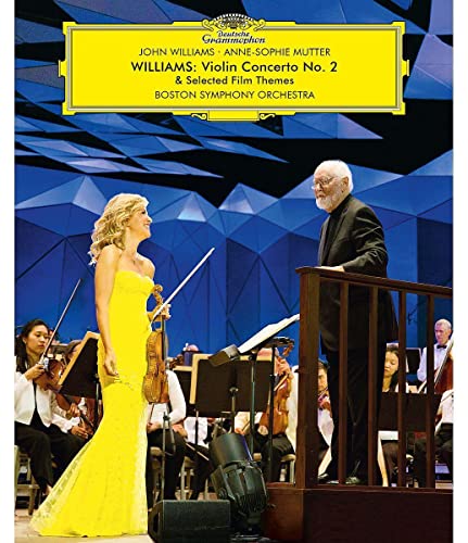 John Williams - Violin Concerto No.2 -Tanglewood Live, Film Music : Anne-Sophie Mutter(Vn)John Williams / Boston Symphony Orchestra - Import Blu-ray Disc