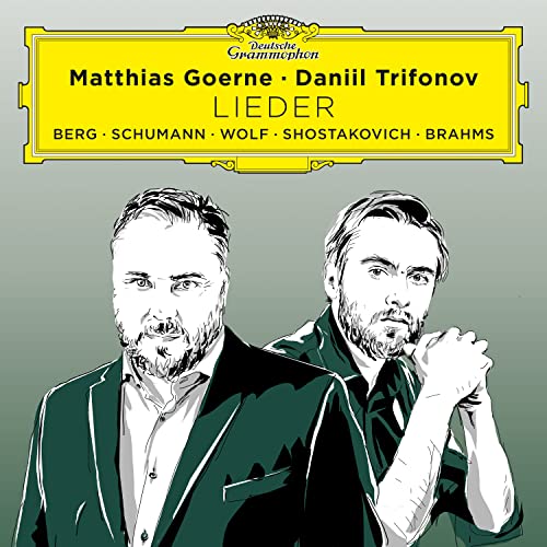 Matthias Goerne/Dani Trifonov - Lieder (Berg, Schumann, Wolf, Shostakovich, Brahms) - Import CD