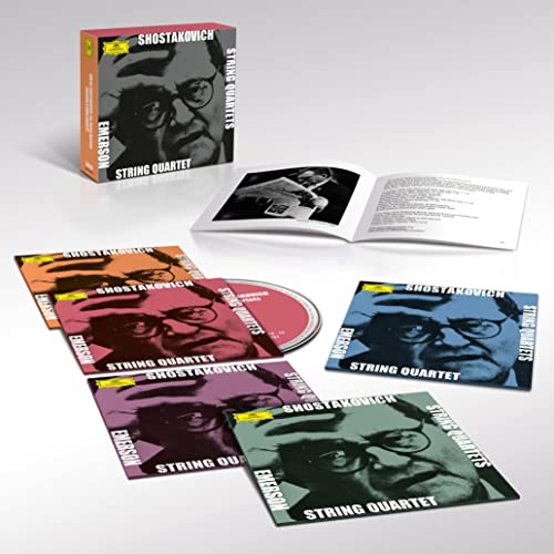 Shostakovich, Dmitri (1906-1975) - Complete String Quartets : Emerson String Quartet (5CD) - Import 5 CD