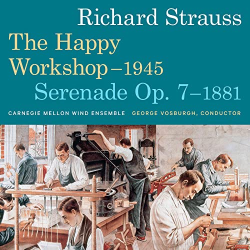Strauss, Richard (1864-1949) - Wind Sonatina, 2, Serenade: Vosburgh / Carnegie Mellon Wind Ensemble - Import CD