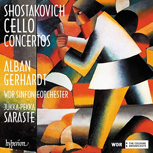 Shostakovich, Dmitri (1906-1975) - Cello Concertos Nos.1, 2 : Alban Gerhardt(Vc)Jukka-Pekka Saraste / Cologne Radio Symphony Orchestra - Import CD