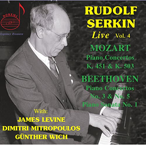 Beethoven (1770-1827) - Piano Concerto, 1, 5, : Serkin(P)Levine / St Luke's O Wich / Nhk So +sonata, , Mozart: Concerto, 16, : Mitropoulos / - Import 2 CD
