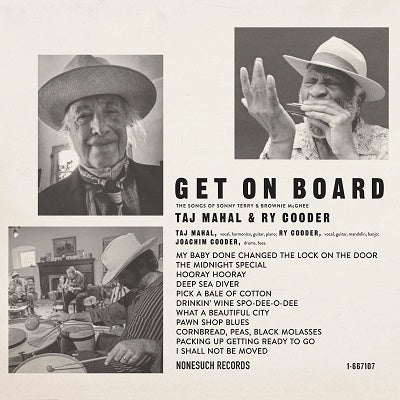 Taj Mahal 、 Ry Cooder - Get on Board (Vinyl) - Import LP Record
