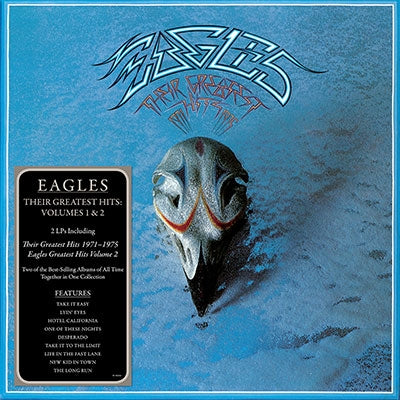 Eagles - Their Greatest Hits Volumes 1 & 2 - Import LP Record