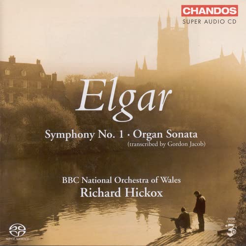 Elgar (1857-1934) - Sym.1, Organ Sonata: Hickox / Wales Bbc National O - Import SACD Hybrid