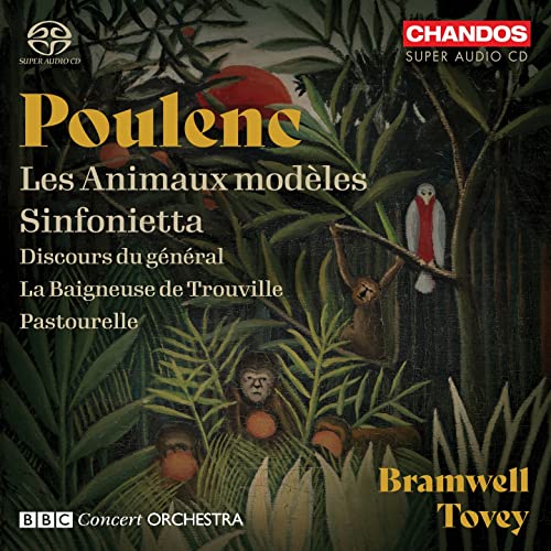 Poulenc (1899-1963) - Les Animaux Modeles, Sinfonietta, Etc: Tovey / Bbc Concert O - Import SACD Hybrid