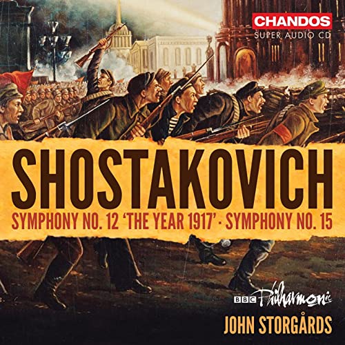 Shostakovich, Dmitri (1906-1975) - Symphonies Nos.12, 15 : John Storgards / BBC Philharmonic (Hybrid) - Import SACD Hybrid