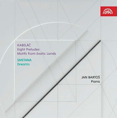 Kabelac, Miloslav (1908-1979) - Kabelac Eight Preludes, Motifs from Exotic Lands, Smetana Six morceaux caracteristiques : Jan Bartos(P) - Import CD