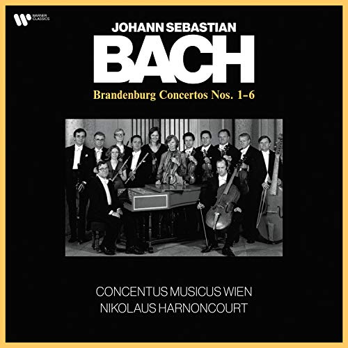 Bach (1685-1750) - Brandenburg Concerto, 1-6, : Harnoncourt / Cmw (1981)(vinyl) - Import 2 LP Record