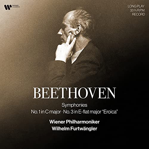 Wilhelm Furtwangler - Beethoven: Symphonies Nos. 1 & 3 'Eroica' (1952) - Import 2 LP Record