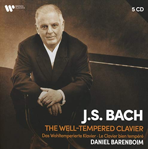 Bach (1685-1750) - The Well-Tempered Clavier Book 1, 2 : Daniel Barenboim(P)(5CD) - Import 5 CD Box