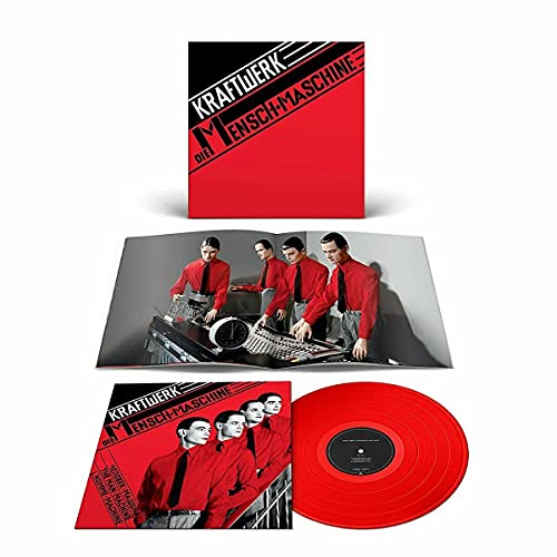 Kraftwerk - Die Mensch - Maschine (German Version)＜Transparent Red Vinyl＞ - Import LP Record Limited Edition