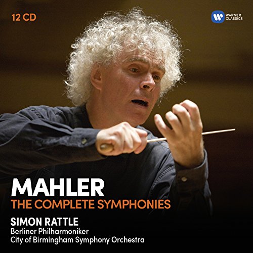 Mahler (1860-1911) - Complete Symphonies : Simon Rattle / City of Birmingham Symphony Orchestra, Berlin Philharmonic (12CD) - Import 12 CD Box