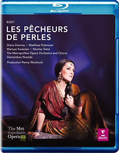 Bizet (1838-1875) - Les Pecheurs de Perles : Woolock, Gianandrea Noseda / MET Opera, Diana Damrau, Polenzani, Kwiecien, Teste, etc (2016 Stereo) - Import Blu-ray Disc
