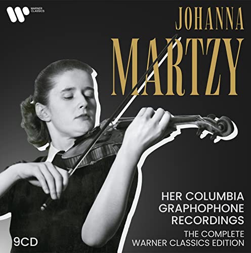 Johanna Martzy - Her Columbia Graphophone Recordings - The Complete Warner Classics Edition (9CD / Remastered) - Import 9 CD Box